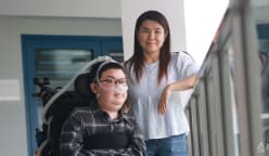 She’s his limbs, he’s her eyes. It’s love and art in full colour for this couple with disabilities 